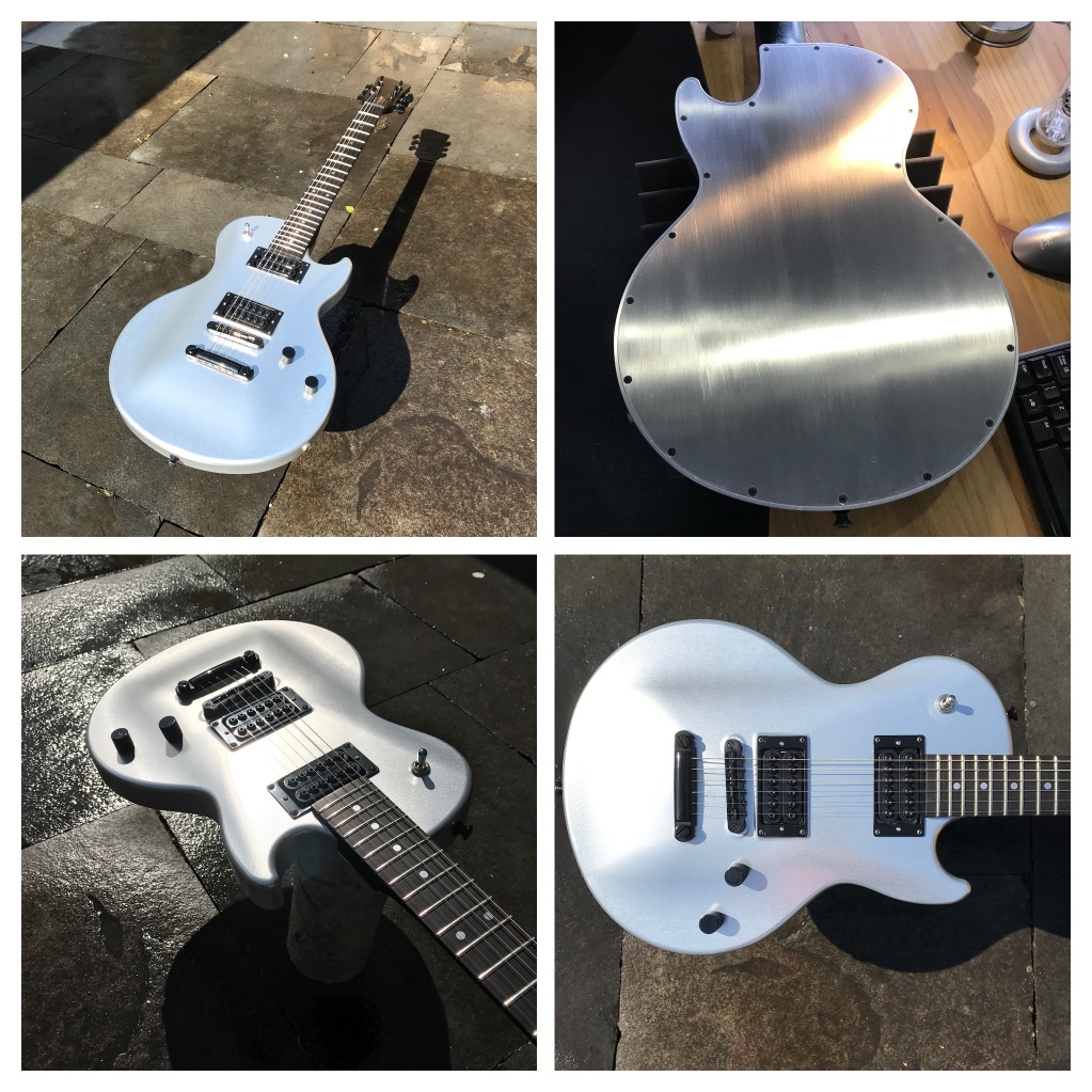 Drewman Guitars Aluminium Guitars Made in the UK